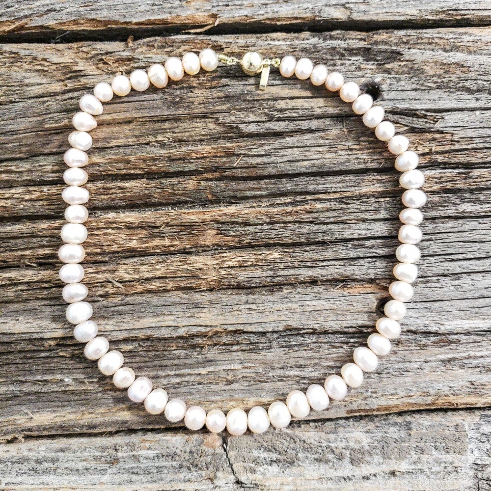 Pink Pearl Necklace